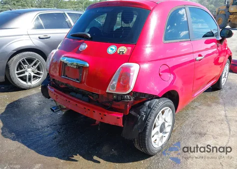 2012 Fiat 500 Pop from USA, damaged, VIN 3C3CFFAR6CT383160